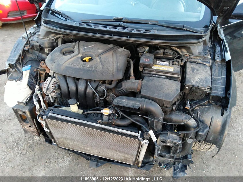 2012 Hyundai Elantra Gl VIN: 5NPDH4AE3CH133211 Lot: 11898905