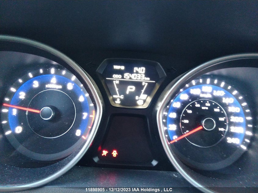 2012 Hyundai Elantra Gl VIN: 5NPDH4AE3CH133211 Lot: 11898905