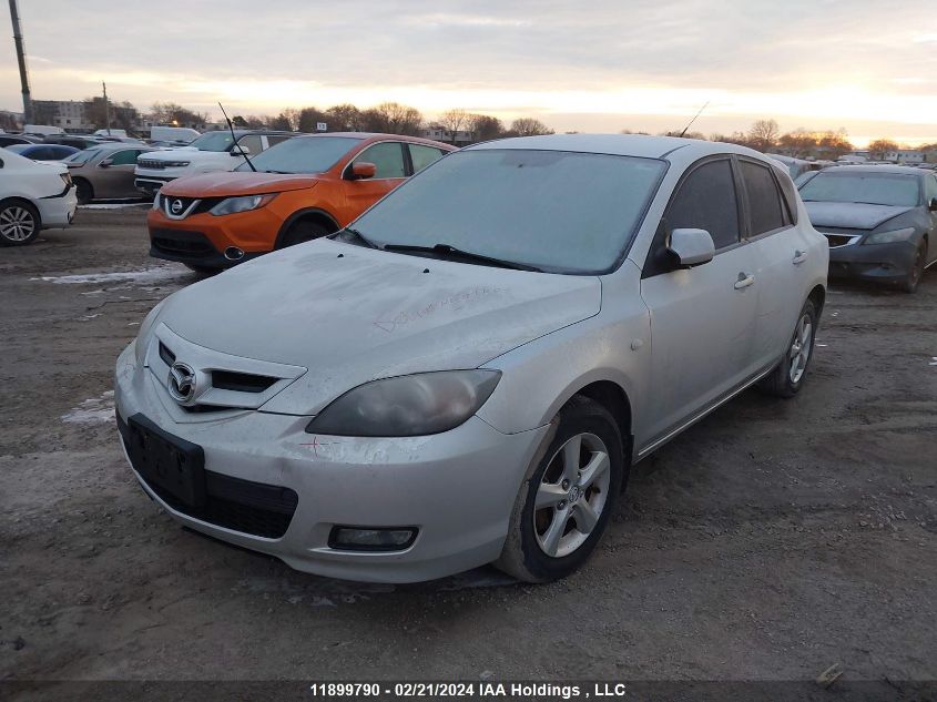 2008 Mazda Mazda3 VIN: JM1BK34F781132987 Lot: 11899790