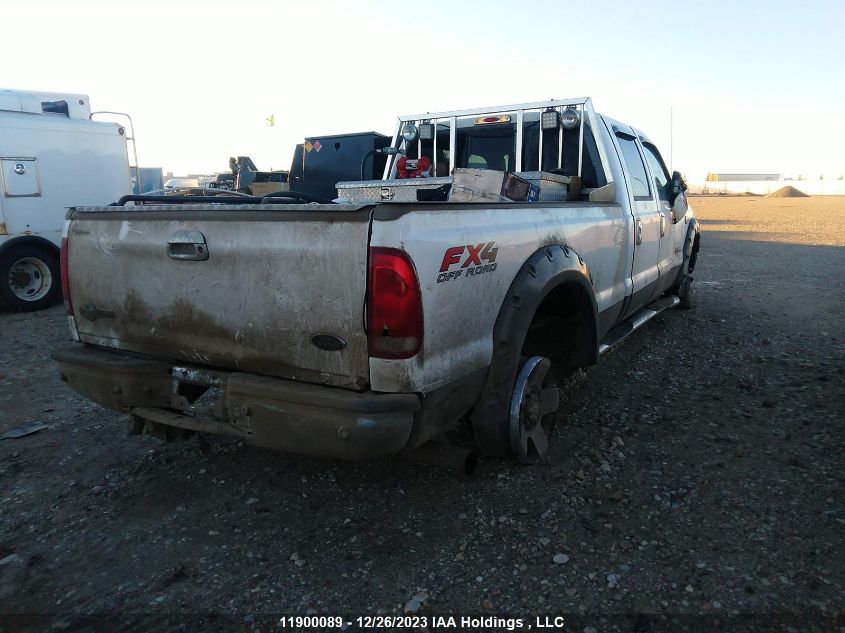 2006 Ford F350 Srw Super Duty VIN: 1FTWW31P06EB90626 Lot: 39144845