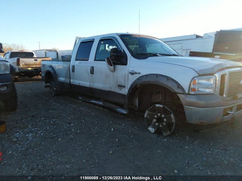 2006 Ford F350 Srw Super Duty VIN: 1FTWW31P06EB90626 Lot: 39144845