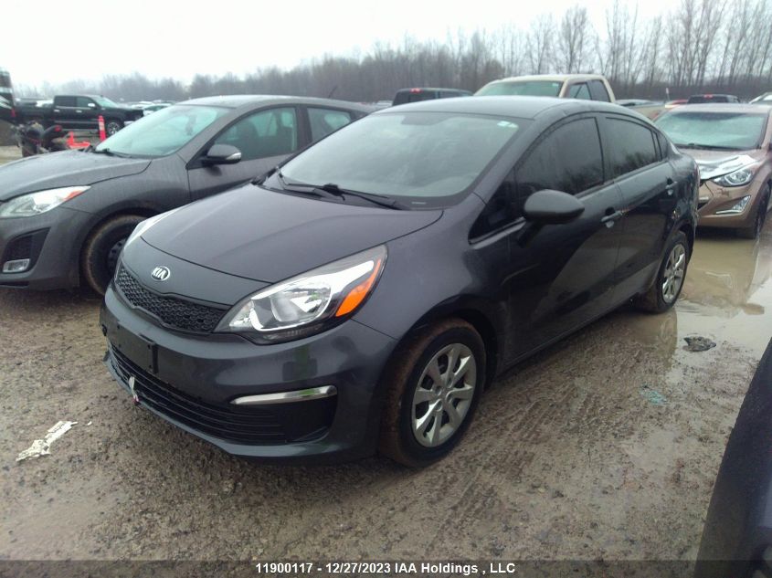 2017 Kia Rio VIN: KNADM4A37H6010679 Lot: 11900117