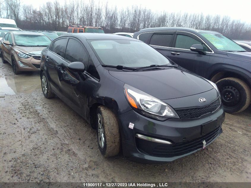 2017 Kia Rio VIN: KNADM4A37H6010679 Lot: 11900117
