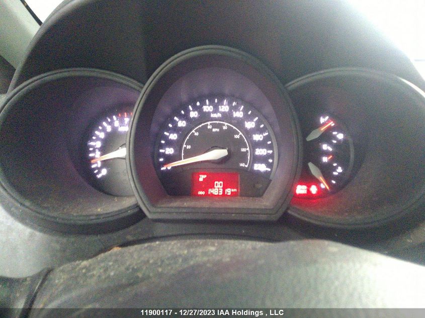 2017 Kia Rio VIN: KNADM4A37H6010679 Lot: 11900117