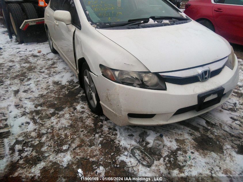 2009 Honda Civic Sdn VIN: 2HGFA16649H033182 Lot: 11900169