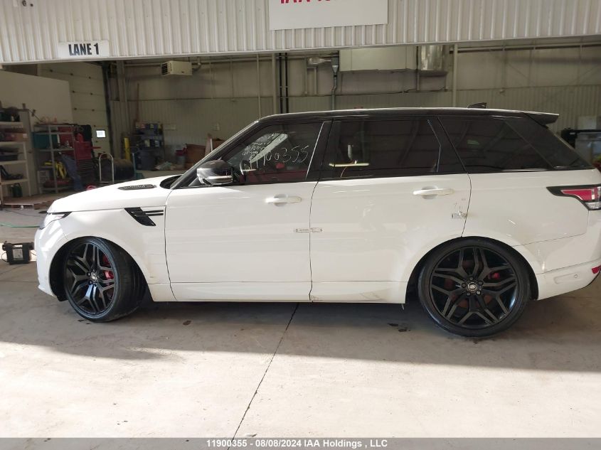 2017 Land Rover Range Rover Sport VIN: SALWV2FVXHA159116 Lot: 11900355