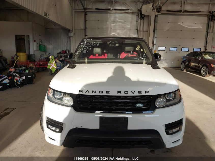 2017 Land Rover Range Rover Sport VIN: SALWV2FVXHA159116 Lot: 11900355