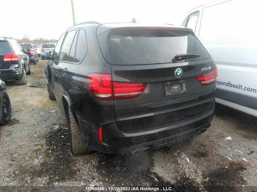 2017 BMW X5 M VIN: 5YMKT6C38H0X20450 Lot: 11900488