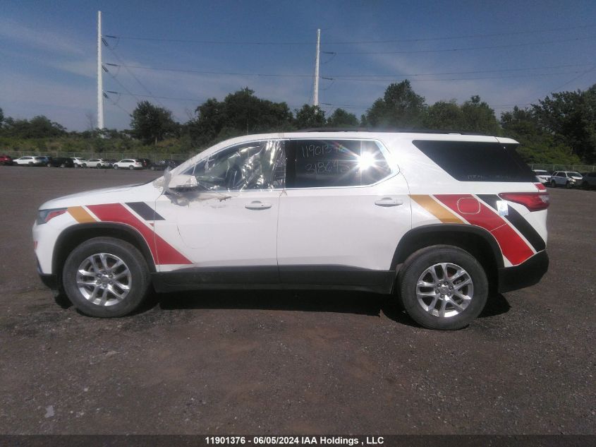 2019 Chevrolet Traverse VIN: 1GNEVGKW8KJ318695 Lot: 11901376