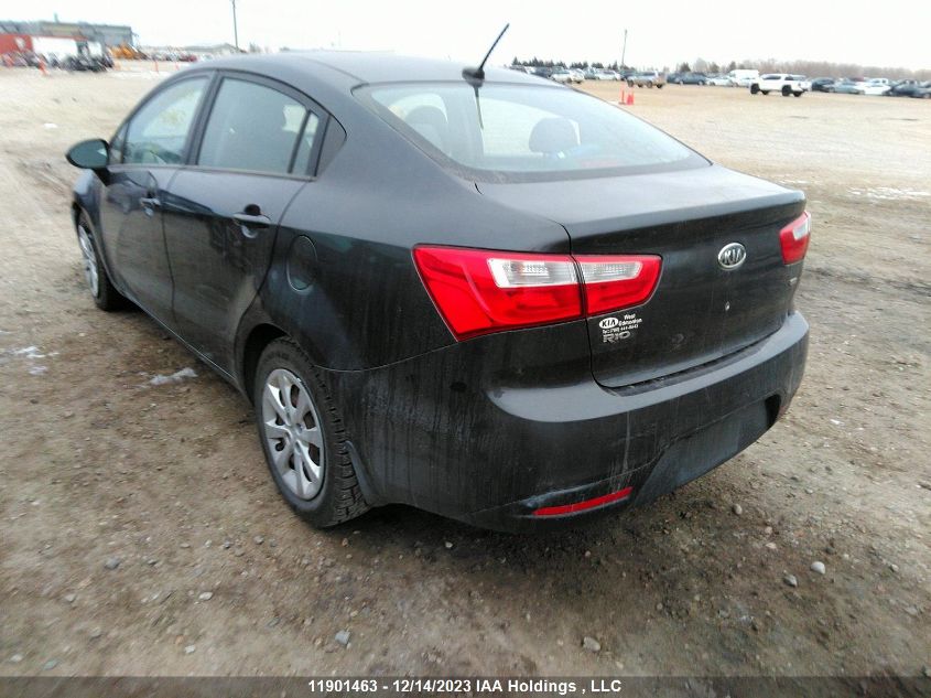 2012 Kia Rio VIN: KNADM4A38C6048396 Lot: 11901463