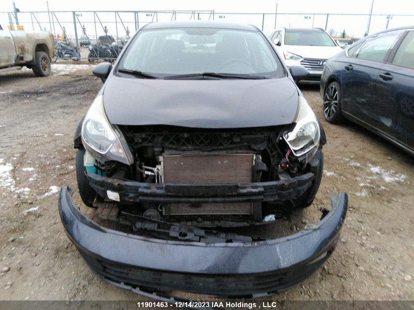 2012 Kia Rio VIN: KNADM4A38C6048396 Lot: 11901463