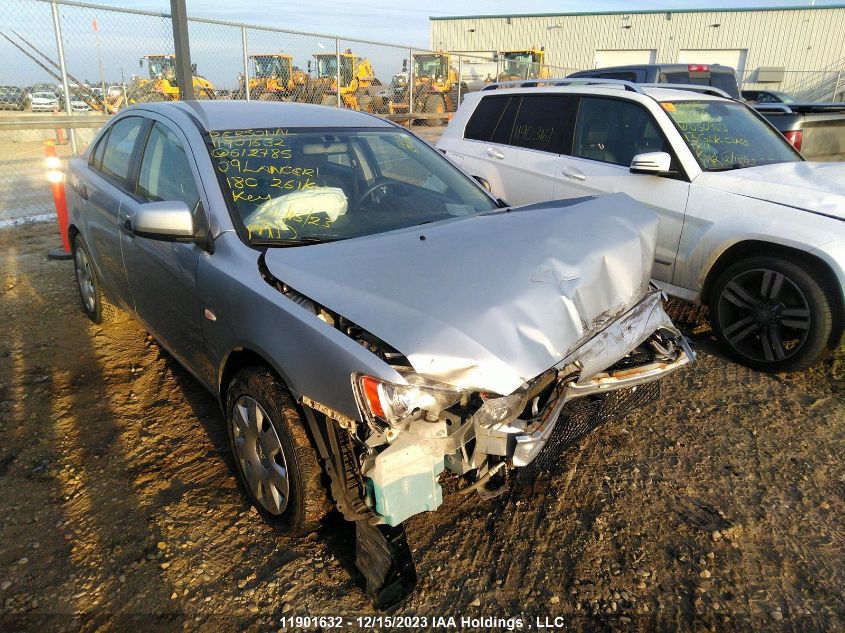 2009 Mitsubishi Lancer VIN: JA3AU16U19U612785 Lot: 11901632