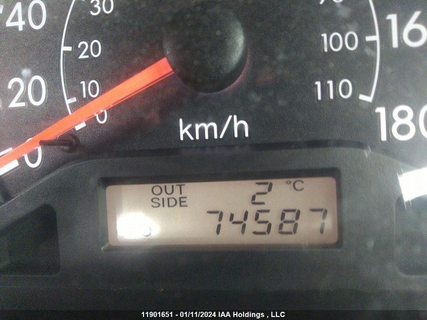 2003 Toyota Corolla Ce/Le/S VIN: 2T1BR32E33C760832 Lot: 11901651