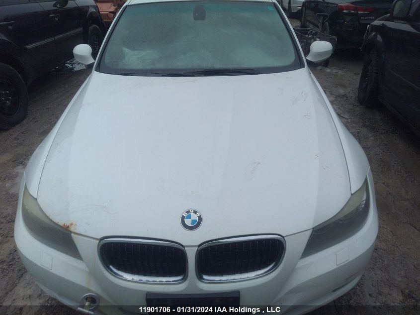 2011 BMW 3 Series VIN: WBAPK7C55BA817001 Lot: 11901706