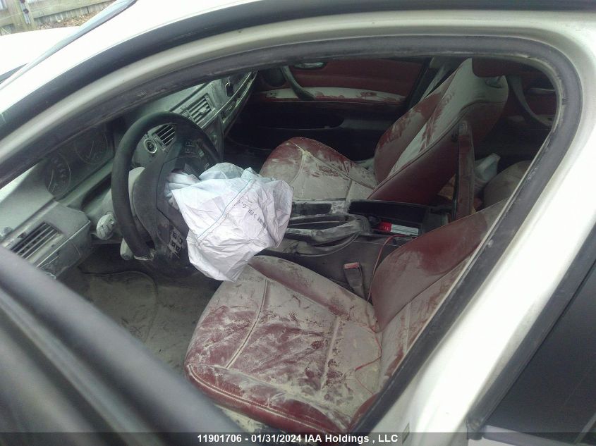 2011 BMW 3 Series VIN: WBAPK7C55BA817001 Lot: 11901706