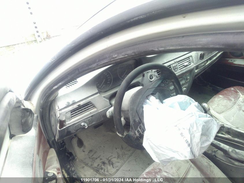 2011 BMW 3 Series VIN: WBAPK7C55BA817001 Lot: 11901706