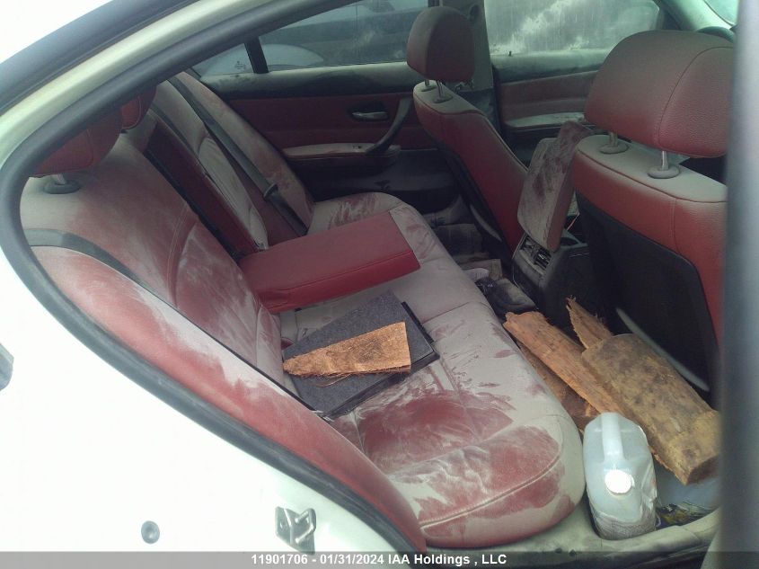 2011 BMW 3 Series VIN: WBAPK7C55BA817001 Lot: 11901706