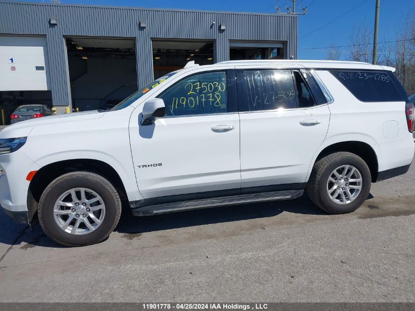 2021 Chevrolet Tahoe VIN: 1GNSKNKDXMR275030 Lot: 11901778