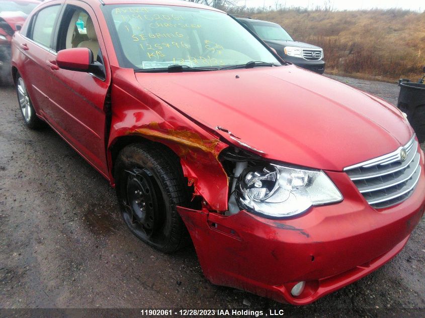 2010 Chrysler Sebring Touring VIN: 1C3CC5FD4AN125796 Lot: 11902061