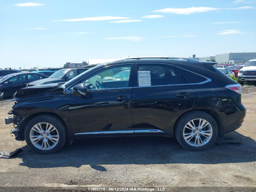 2012 Lexus Rx 450 VIN: JTJBC1BA3C2431871 Lot: 11902178