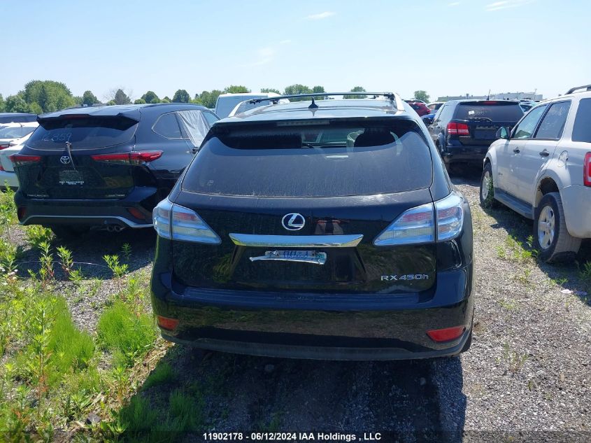 2012 Lexus Rx 450 VIN: JTJBC1BA3C2431871 Lot: 11902178