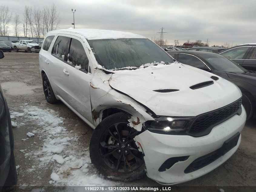 2022 Dodge Durango Gt VIN: 1C4RDJDG4NC183370 Lot: 11902276