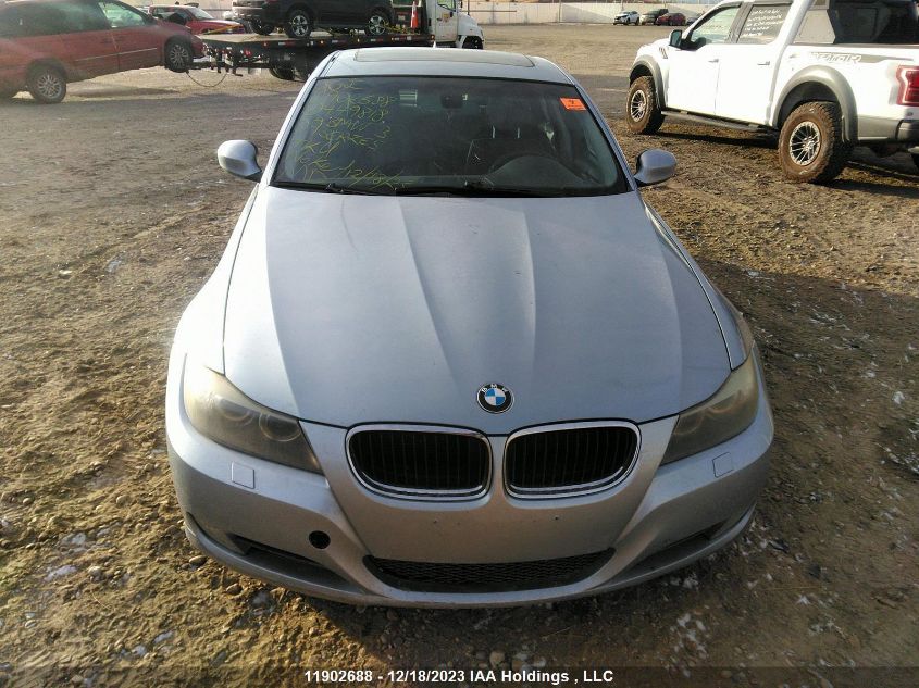 2009 BMW 3 Series VIN: WBAPK73579A449818 Lot: 11902688