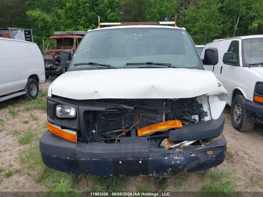 2011 GMC Savana Cargo Van VIN: 1GTW7GCA5B1146684 Lot: 11903035