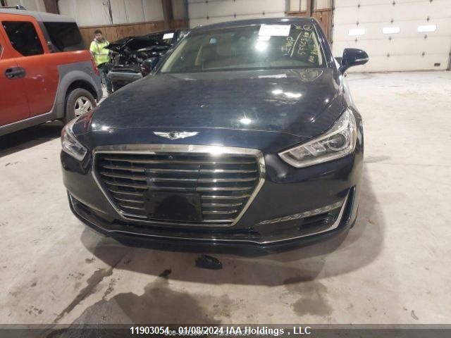 2018 Genesis G90 3.3T Ultimate VIN: KMHG34JA0JU043165 Lot: 11903054