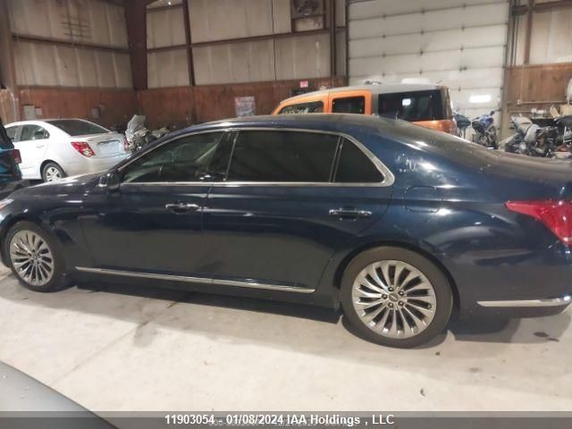 2018 Genesis G90 3.3T Ultimate VIN: KMHG34JA0JU043165 Lot: 11903054