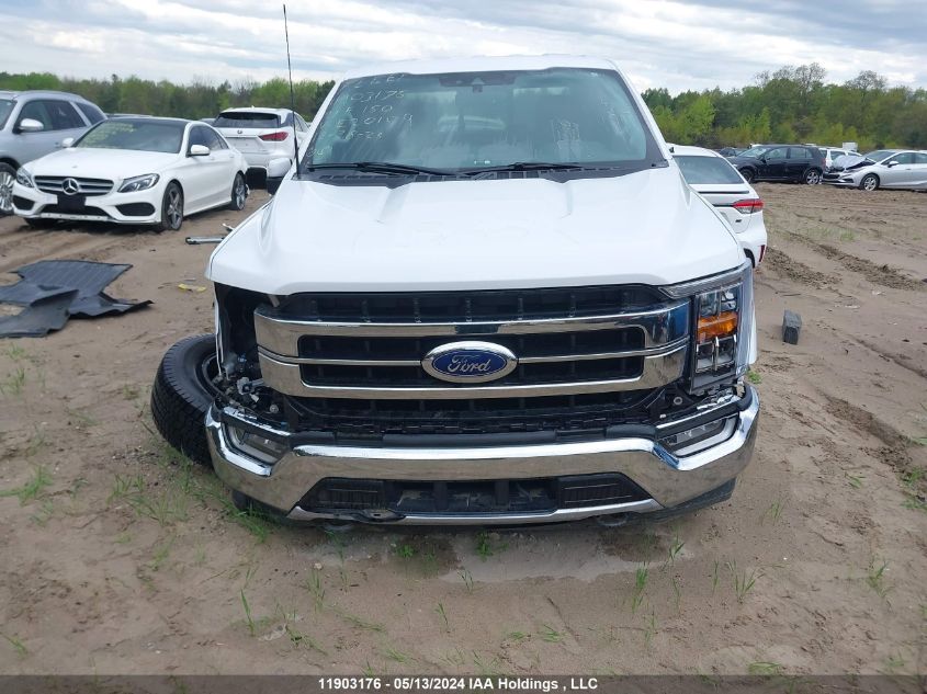 2021 Ford F150 Supercrew VIN: 1FTEW1EP7MKE49301 Lot: 11903176