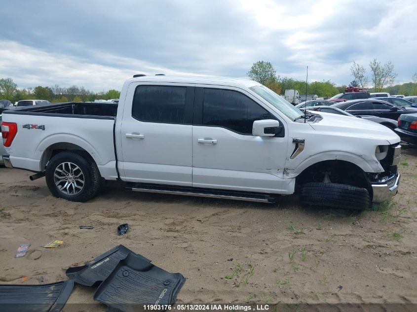 2021 Ford F150 Supercrew VIN: 1FTEW1EP7MKE49301 Lot: 11903176