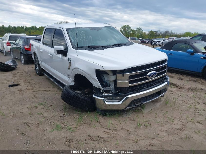 2021 Ford F150 Supercrew VIN: 1FTEW1EP7MKE49301 Lot: 11903176