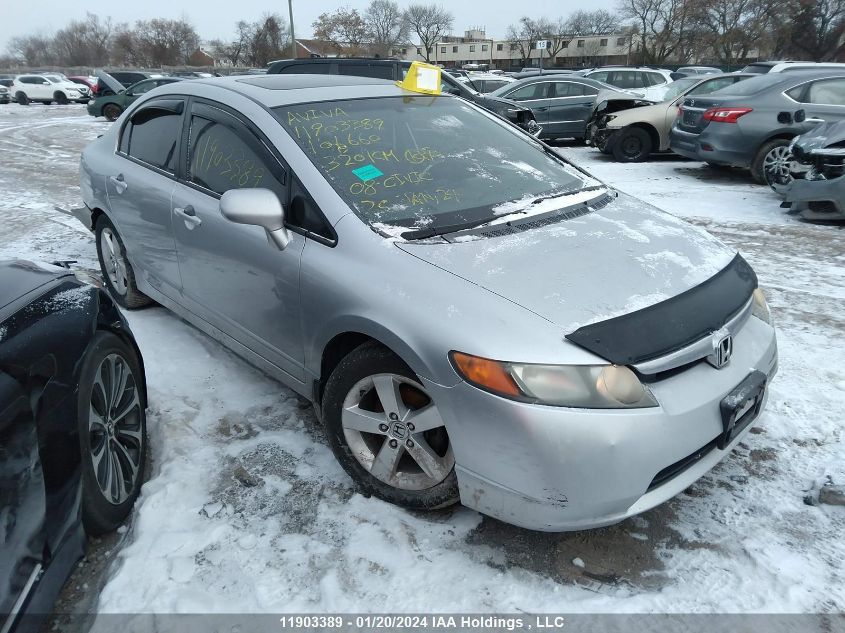 2008 Honda Civic Sdn VIN: 2HGFA165X8H106660 Lot: 11903389