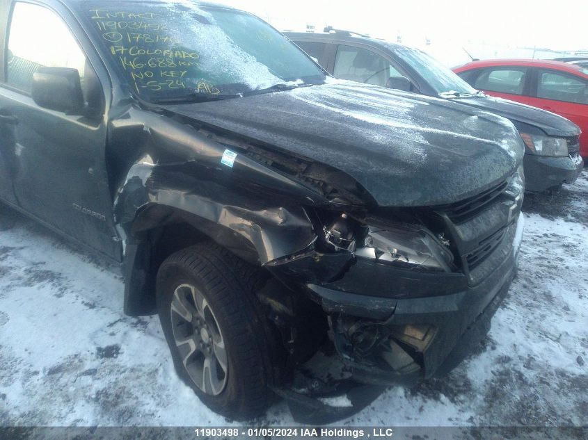 2017 Chevrolet Colorado Z71 VIN: 1GCGTDEN4H1178176 Lot: 11903498