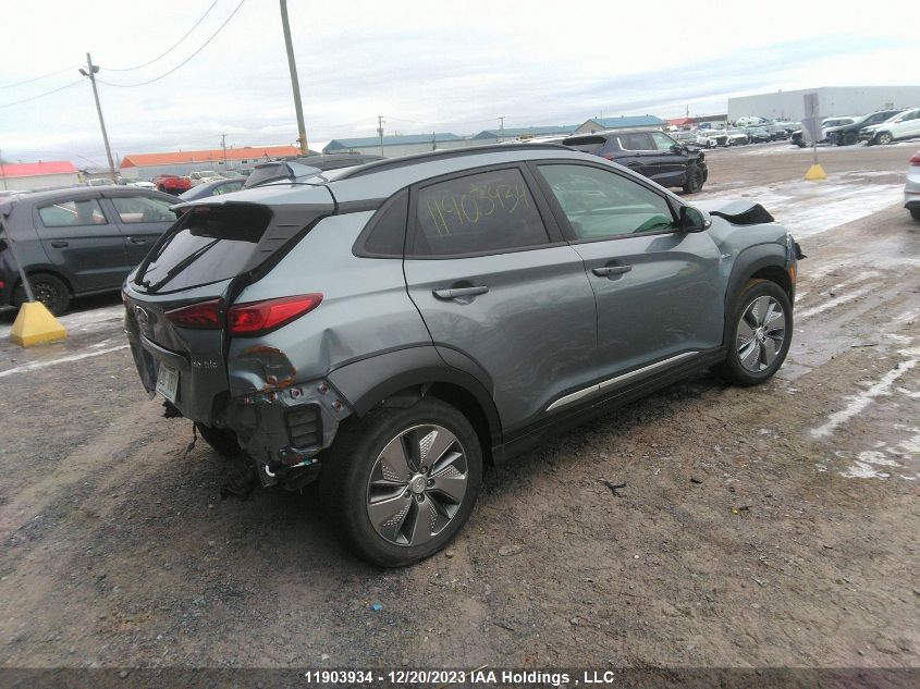 2020 Hyundai Kona Electric Preferred VIN: KM8K23AGXLU058819 Lot: 11903934