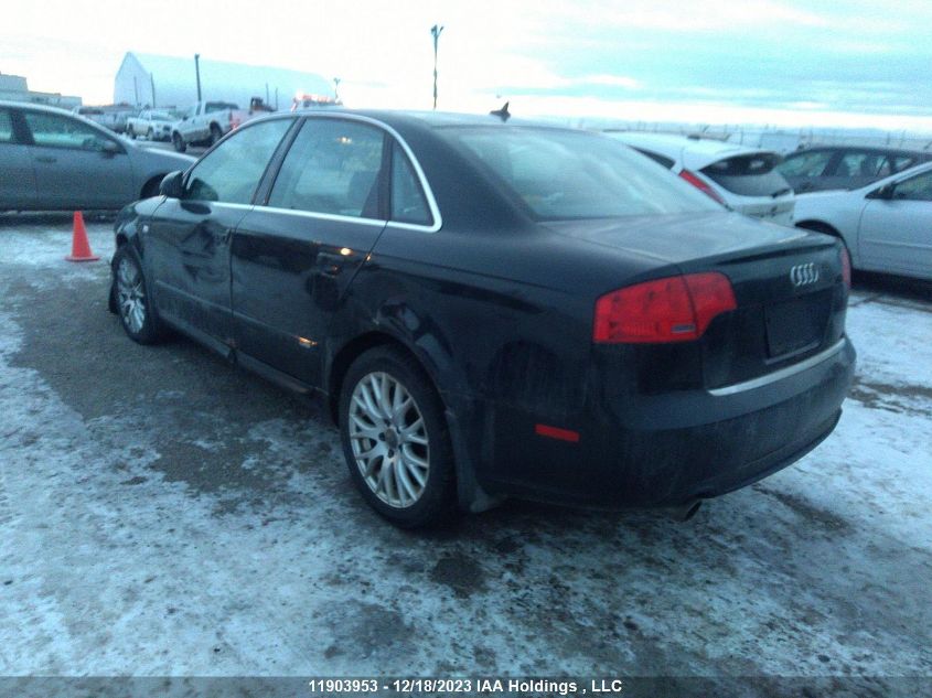 2008 Audi A4 VIN: WAUDF68E48A150554 Lot: 11903953