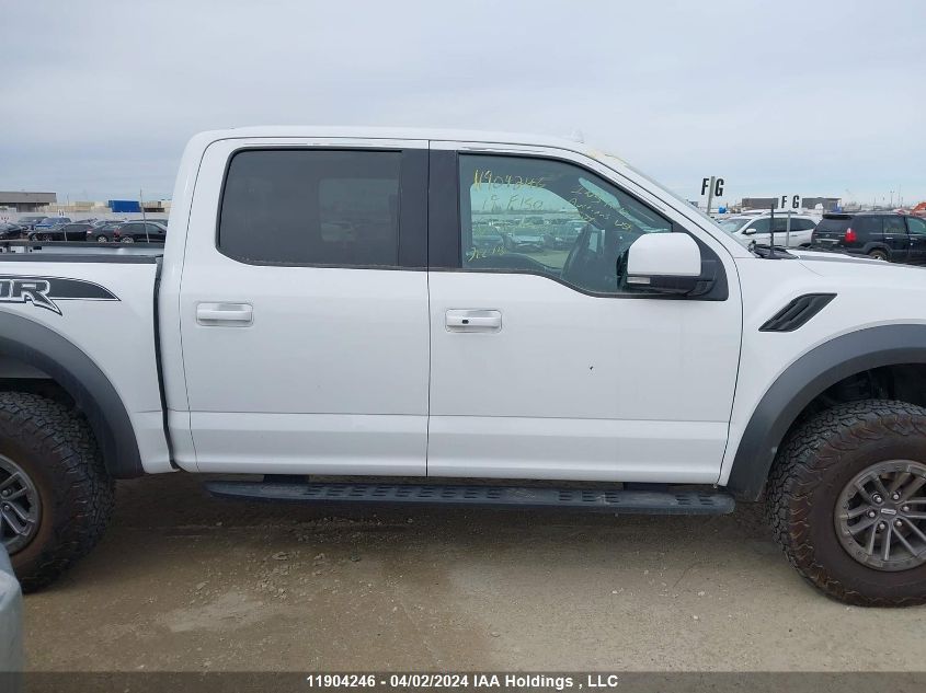 2019 Ford F-150 Raptor VIN: 1FTFW1RG9KFB01746 Lot: 11904246