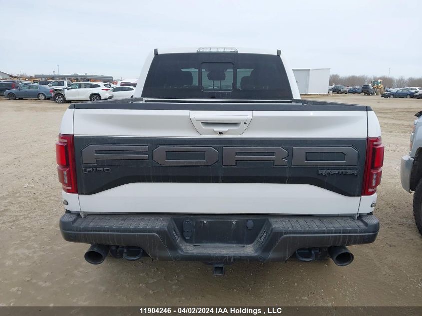 2019 Ford F-150 Raptor VIN: 1FTFW1RG9KFB01746 Lot: 11904246