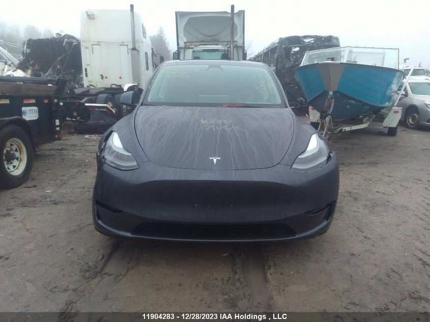 2022 Tesla Model Y VIN: 7SAYGDEF3NF517890 Lot: 11904283