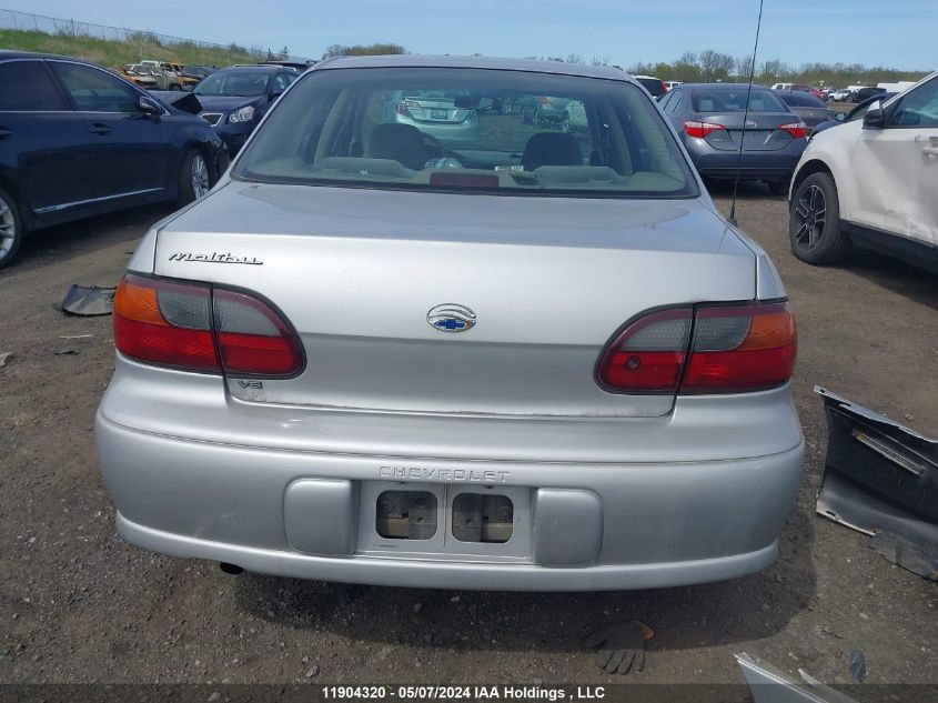 2002 Chevrolet Malibu VIN: 1G1ND52J02M571635 Lot: 11904320