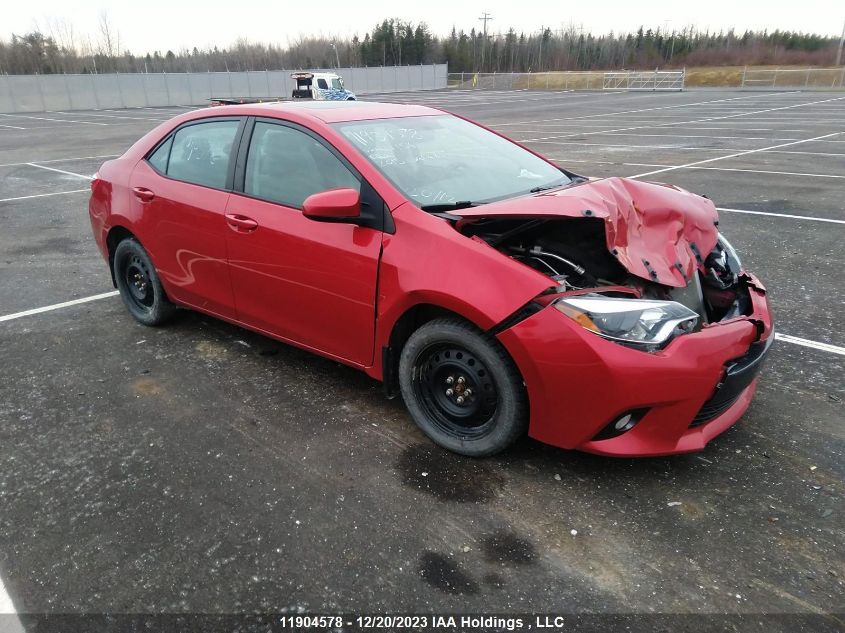 2015 Toyota Corolla Le VIN: 2T1BURHE6FC469156 Lot: 11904578