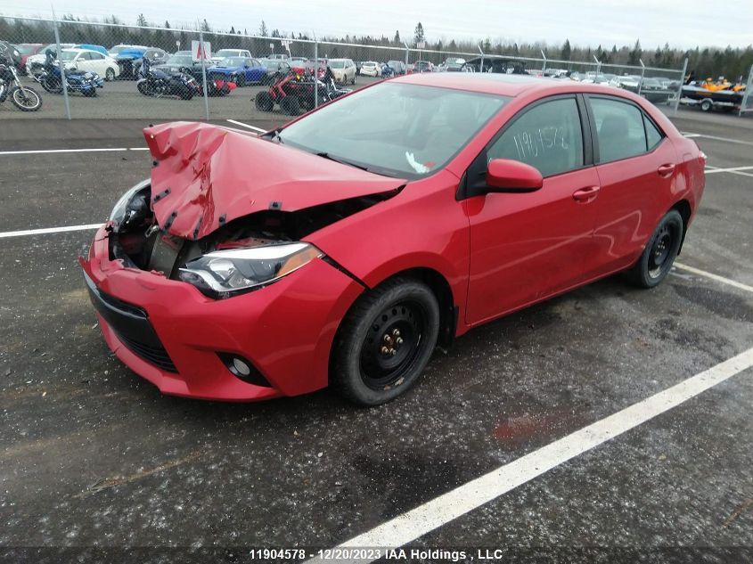 2015 Toyota Corolla Le VIN: 2T1BURHE6FC469156 Lot: 11904578