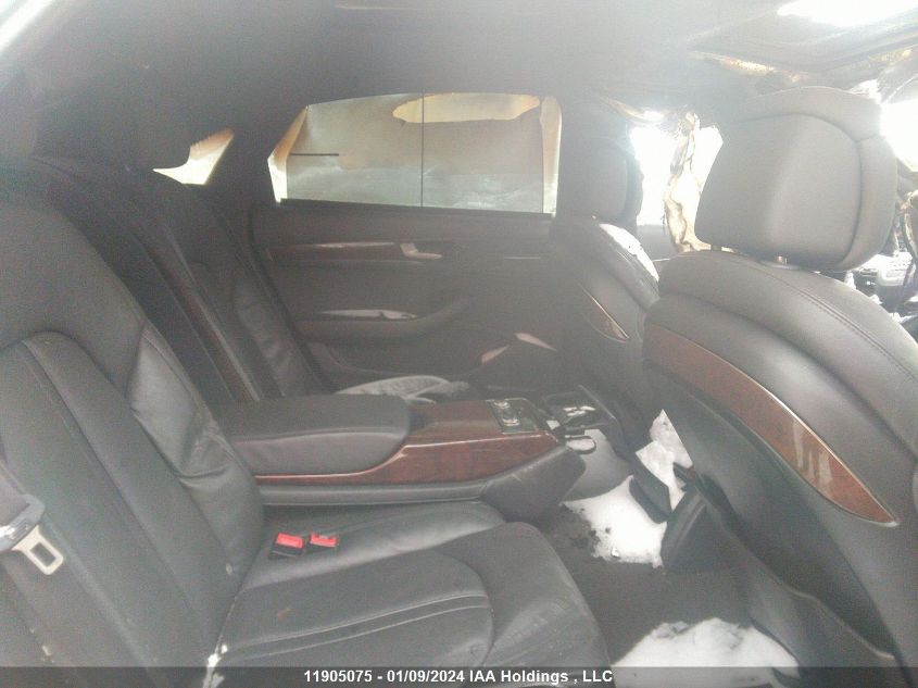 2013 Audi A8 VIN: WAURGAFD6DN003087 Lot: 11905075