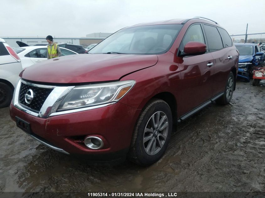 2015 Nissan Pathfinder VIN: 5N1AR2MN1FC608804 Lot: 11905314