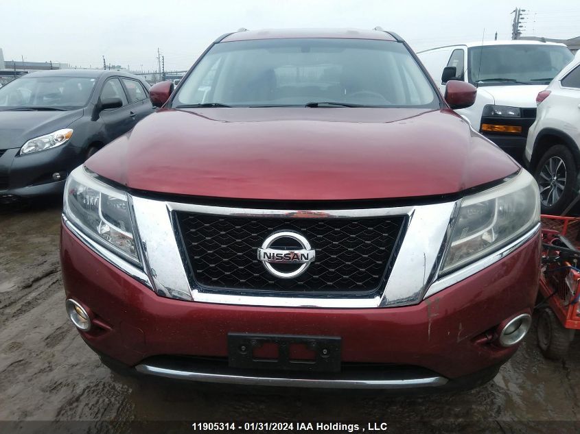 2015 Nissan Pathfinder VIN: 5N1AR2MN1FC608804 Lot: 11905314