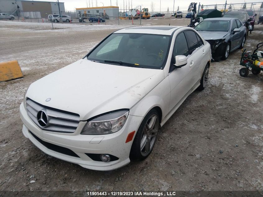 2008 Mercedes-Benz C-Class VIN: WDDGF81X98F163235 Lot: 11905443