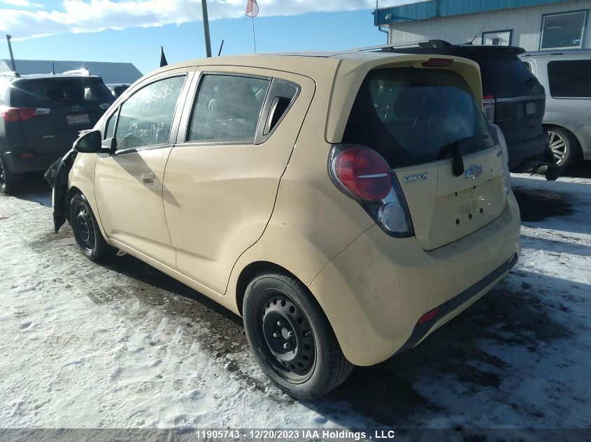 2014 Chevrolet Spark 1Lt VIN: KL8CD6S93EC404585 Lot: 11905743