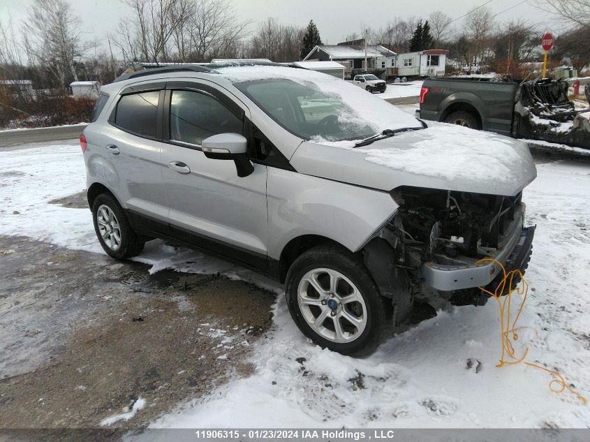 2018 Ford Ecosport Se VIN: MAJ6P1UL7JC162150 Lot: 11906315