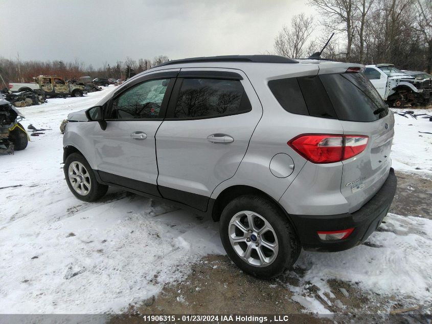 2018 Ford Ecosport Se VIN: MAJ6P1UL7JC162150 Lot: 11906315